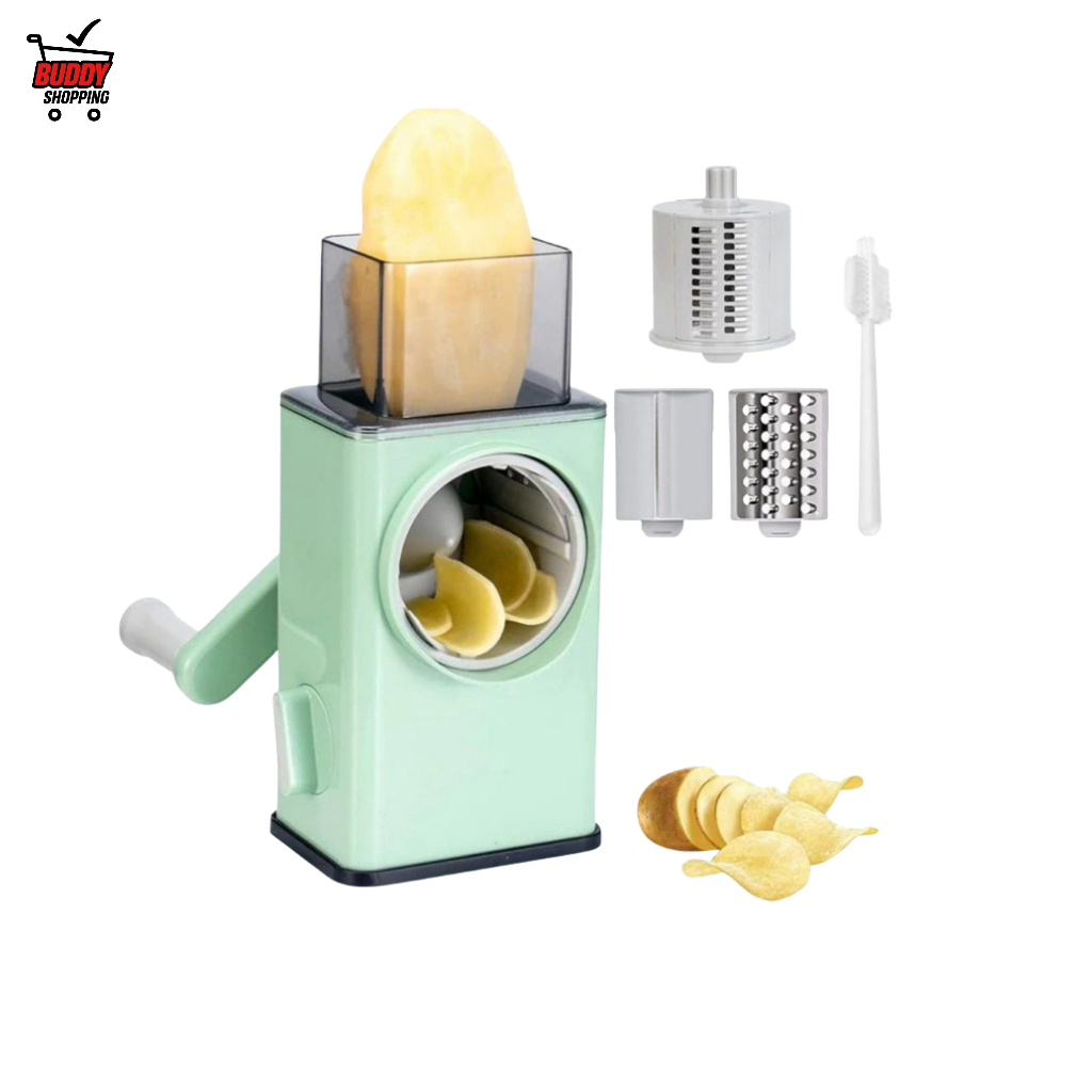 Processador De Alimentos Manual Cortador Ralador Picador OIH-2554 em Oferta na Shopee