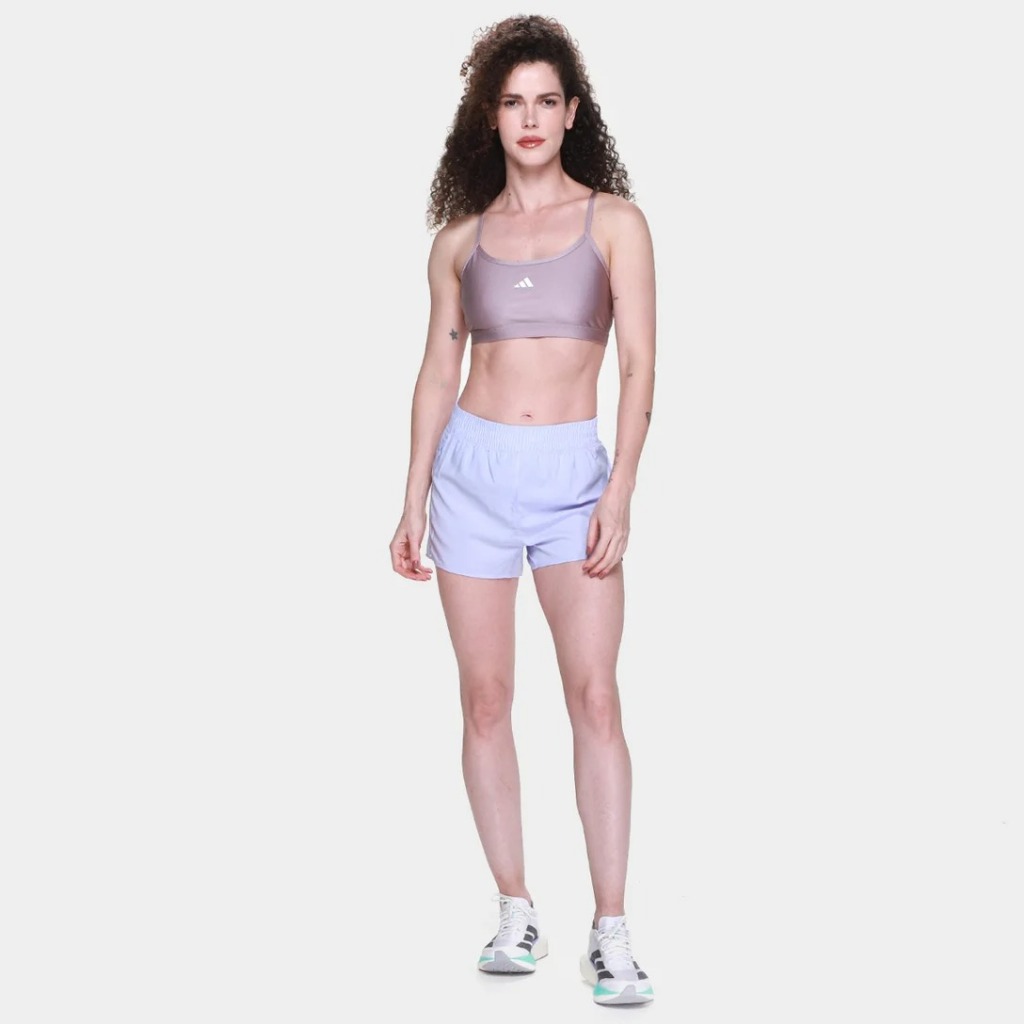 Short Adidas Own The Run Base Feminino - Roxo