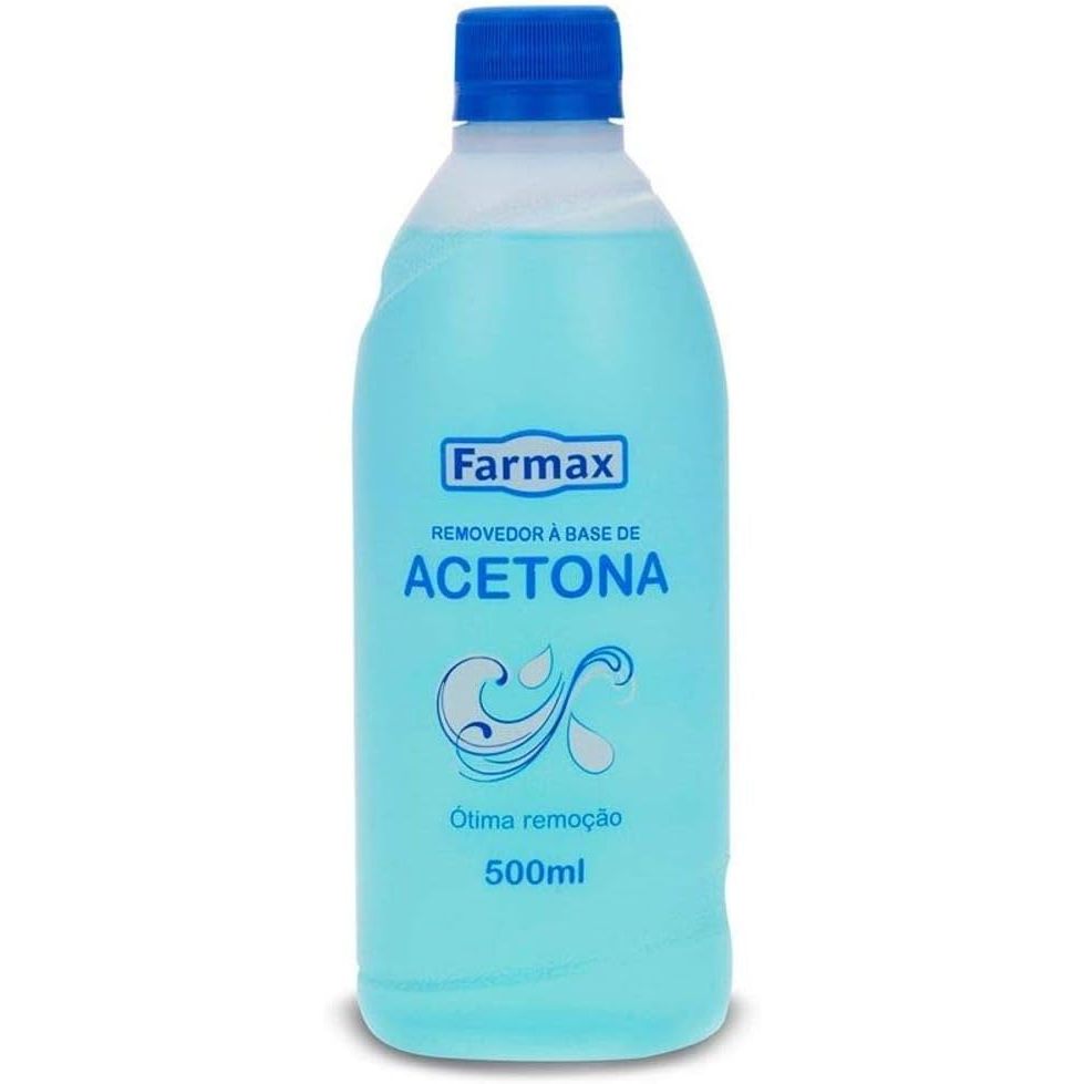 Removedor farmax com acetona 500ml
