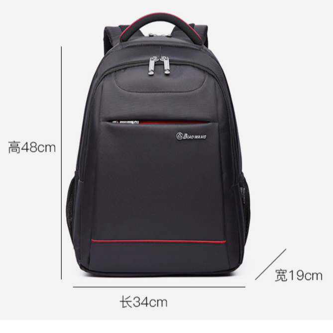 Mochila Bolsa Grande Impermeável BW1324 Notebook Reforçada Masculina Feminina