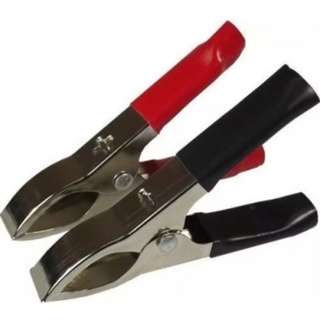 Par Garra Jacaré 75mm Preta / Vermelha Wd-037 em Oferta na Shopee