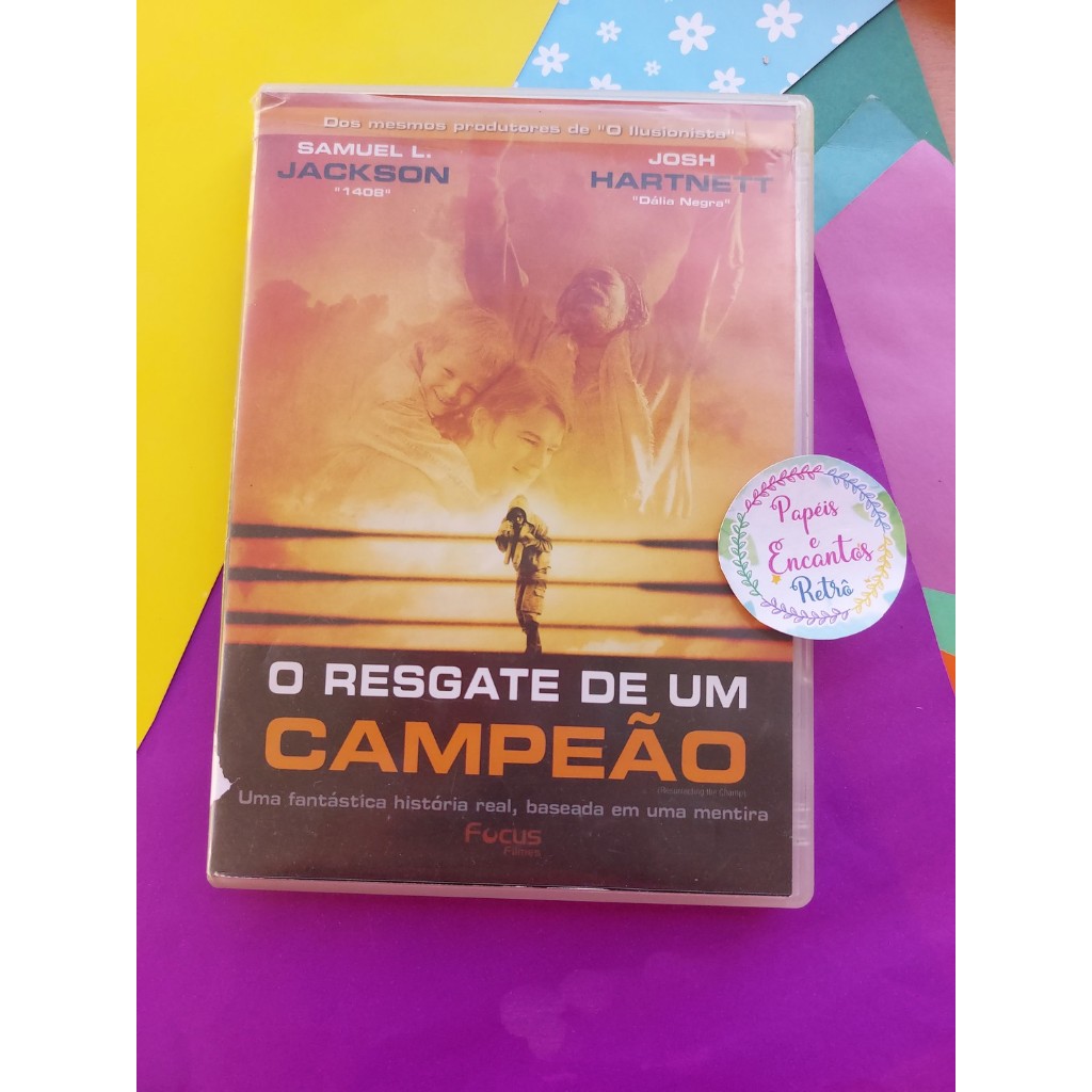 Dvd O Resgate De Um Campeão - Dvd - Samuel L. Jackson Usado