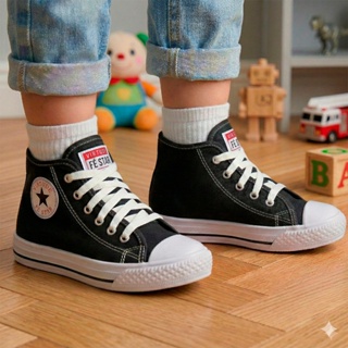 Tênis Botinha Star Infantil Menino e Menina Masculino e Feminino Casual Escolar Qualidade Confort em Oferta na Shopee