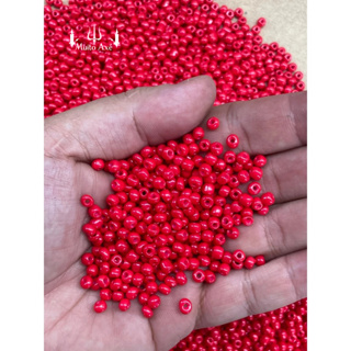 Miçanga de Vidro 4mm para Guias Umbanda Candomblé 50g Aprox 660 Peças em Oferta na Shopee