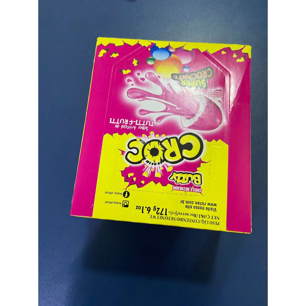 CHICLE BUZZY CROC SABORES!!!!!!!!