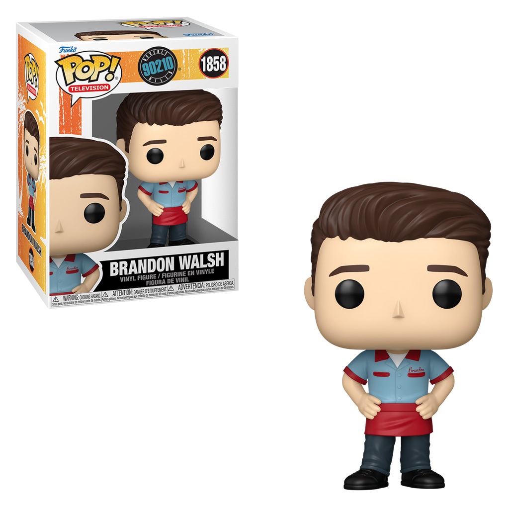 FUNKO POP BEVERLY HILLS 90210 BRANDON WALSH 1858 NOVO ORIGINAL