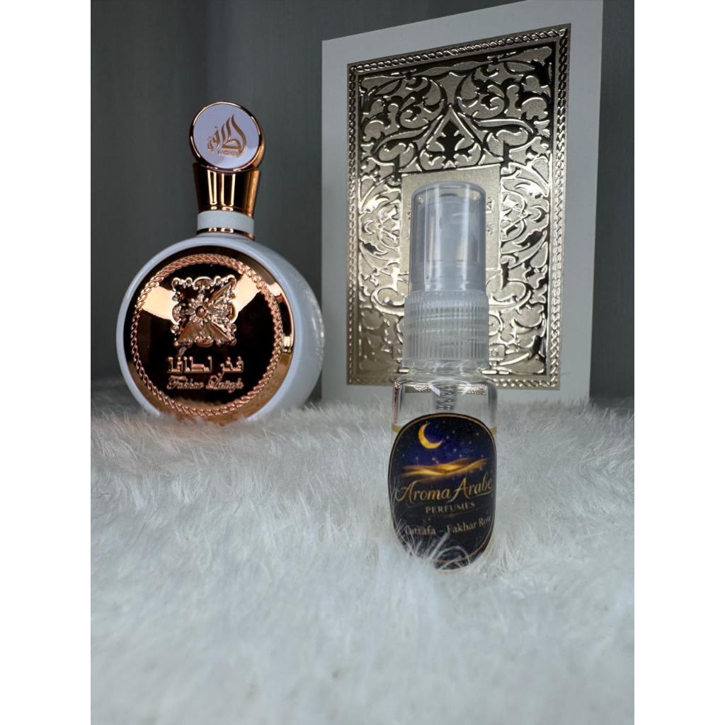 Perfume Fakhar Rose + Perfume Asad Bourbon + Perfume Sabah Al Ward Sugar