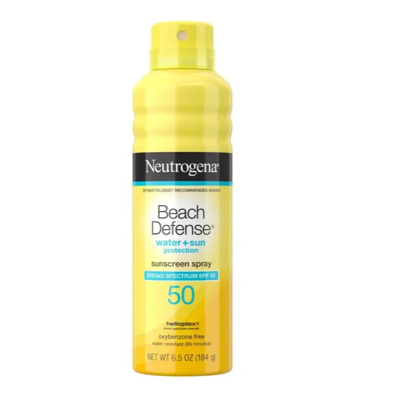 Protetor Solar Corporal Neutrogena Beach Defense Spray FPS 50 184g PROMOÇÃO