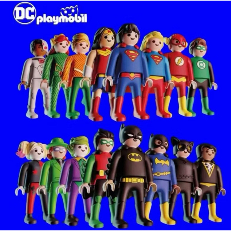 Brinquedo Colecionável Kinder Ovo - Playmobil Coleção DC Comics em Oferta na Shopee