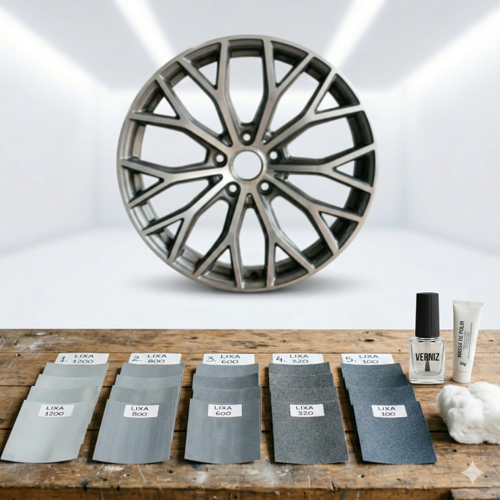 Kit Reparo em Rodas de Liga Leve em Oferta na Shopee