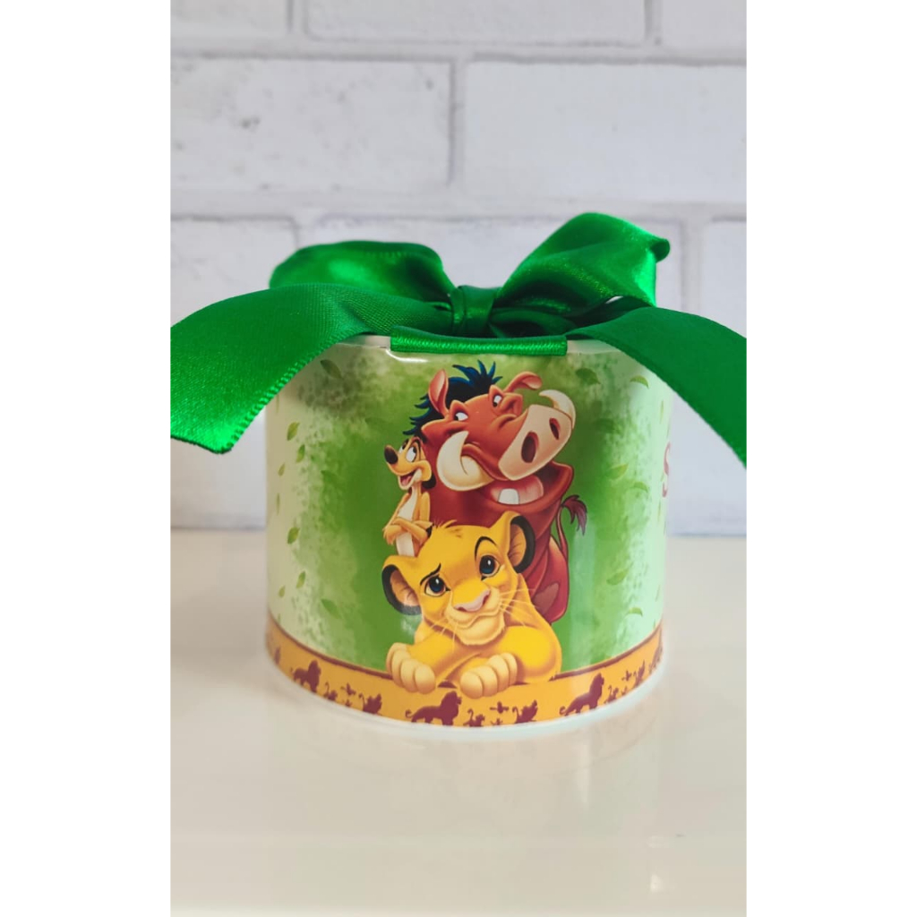 Kit Tubolatas personalizadas 5x6 - Lembrancinha de Aniversário Rei Leão / Diversos temas, Maternidade, Chá de bebê, Casa