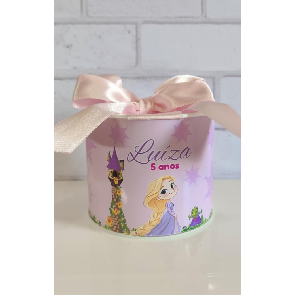 Kit Tubolatas personalizadas 5x6 - Lembrancinha de Aniversário Rapunzel / Diversos temas, Maternidade, Chá de bebê, Casa