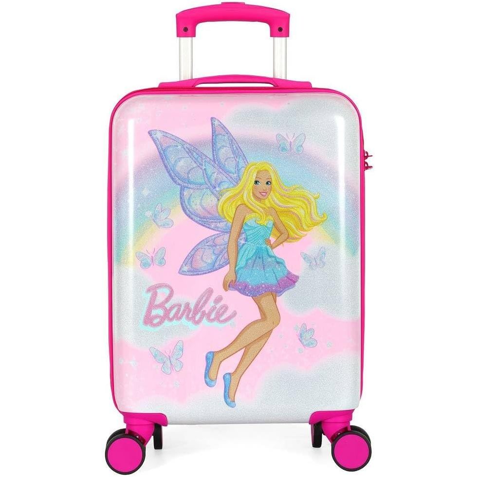 Mala de Bordo Infantil Escolar 10Kg Barbie Fadinha Luxcel MF10536BB2600UN