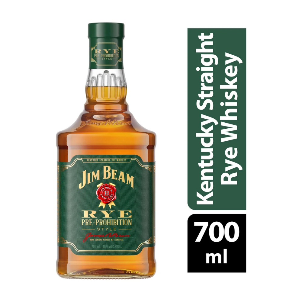 Whisky Bourbon Jim Beam Rye 700ml em Oferta na Shopee