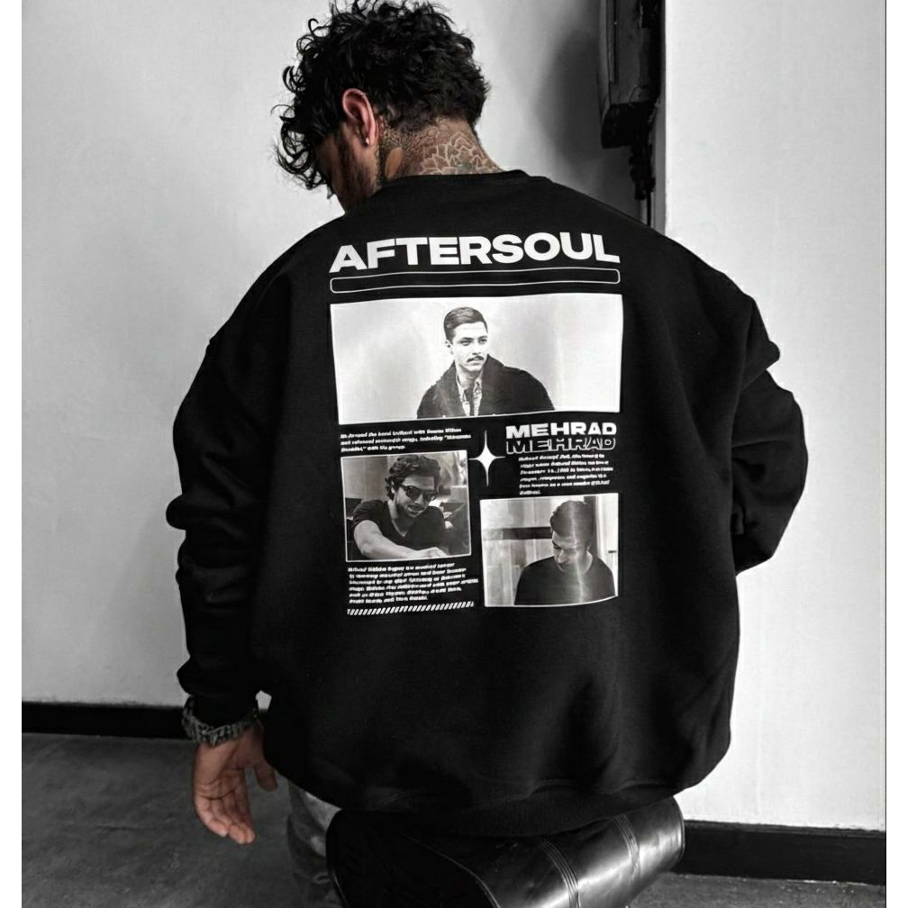 Moletom Careca 3 Cabos Aftersoul Urban Portra Collage Unissex Plus Size P ao G3