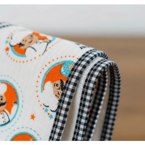 Kit 1 Dúzia de Panos de Prato – 12 Unid. 100% Algodão 75g – Viés Lateral – Absorve Muito Mais que Pé de Galinha em Oferta na Shopee