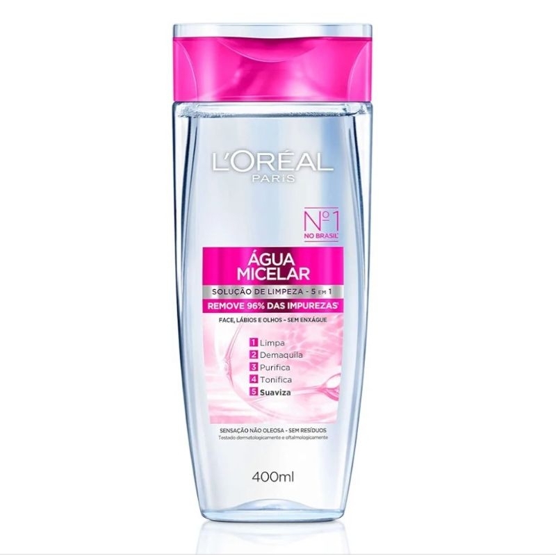Água Micelar 5 Em 1 L'Oréal Paris 400 ml