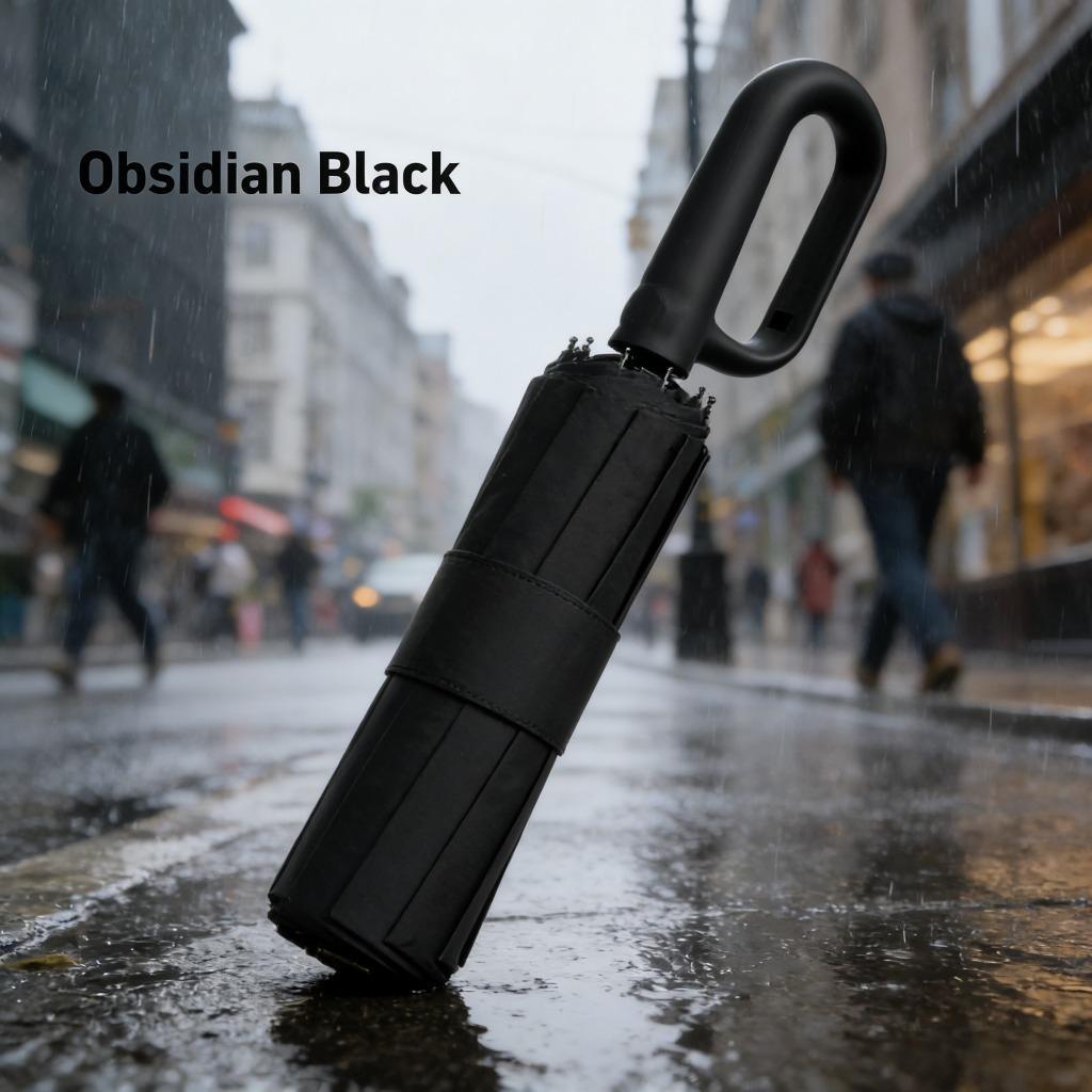 Novo Guarda Chuva Automático Alta Resistência a Chuvas e Vento Forte Com Proteção UV