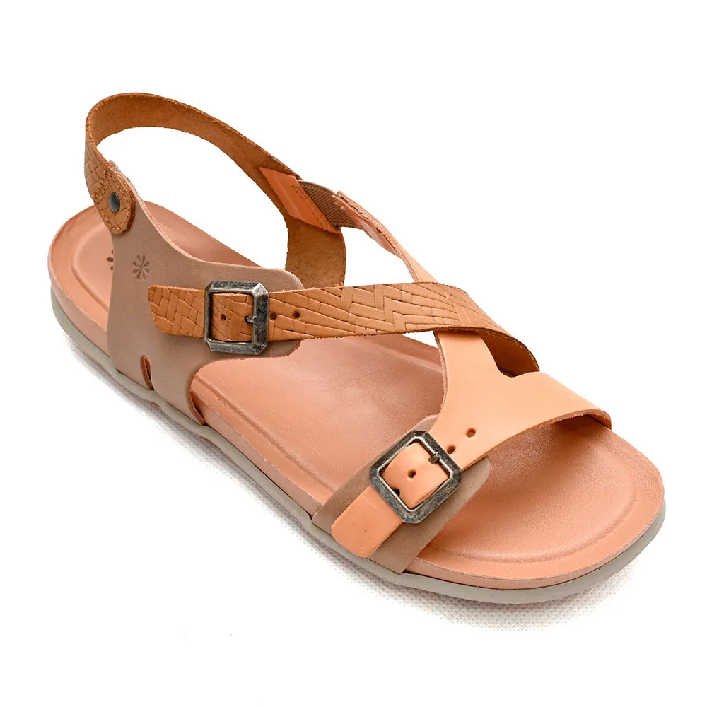 Sandália Papete Feminina New Face Couro 36787 -  Confortável Casual Dia a Dia em Oferta na Shopee