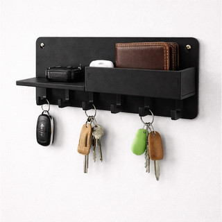 "Organize com Estilo: Porta Chaves por R$ 18! 🗝️"