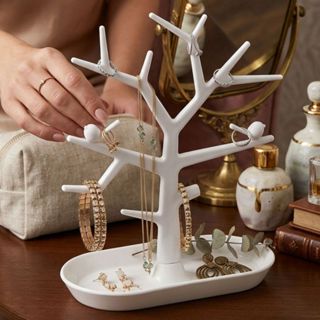 Porta Acessórios Femininos Bijuterias Árvore em Oferta na Shopee