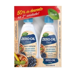 Adoçante Líquido Zero-Cal Eritritol 2 Unidades de 65ml Cada