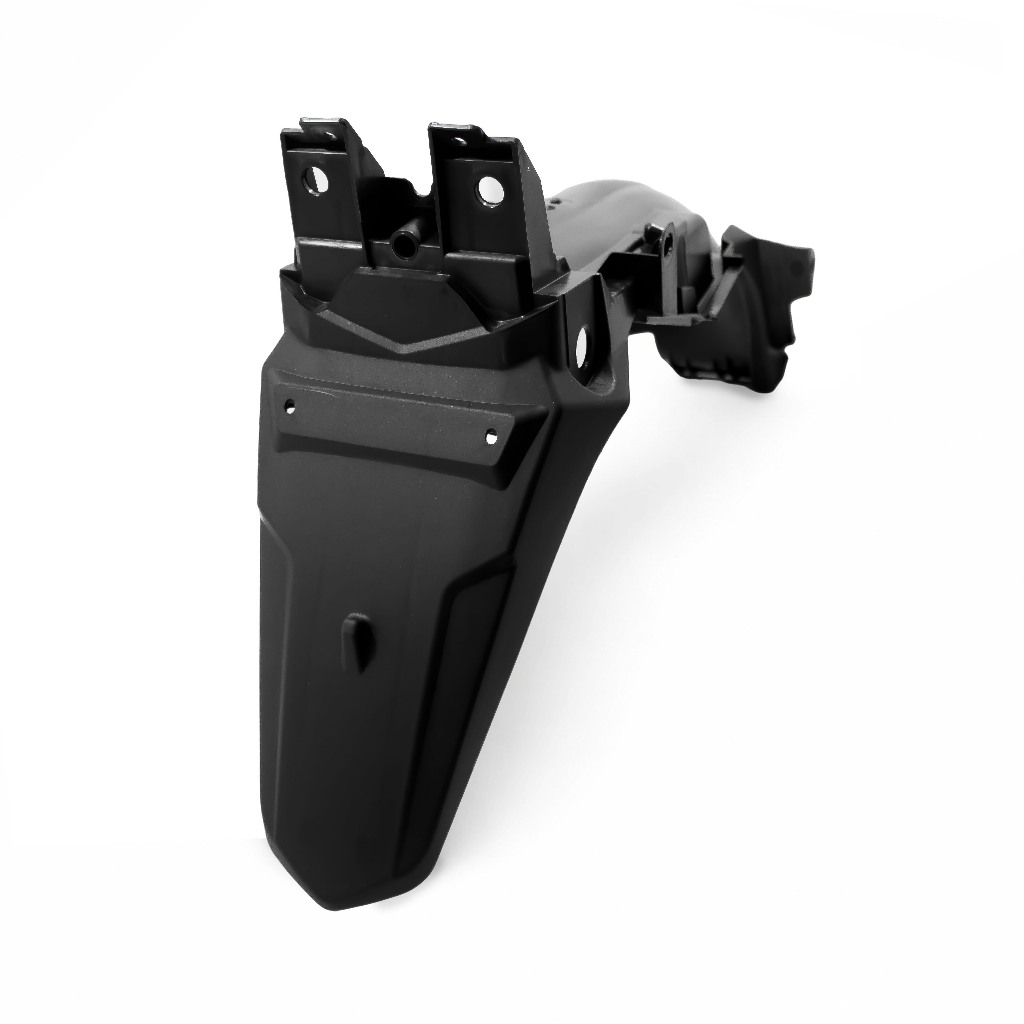 Paralama Traseiro (Suporte De Placa) Fan 125 2009 À 2013 Preto Injetado Modelo Original