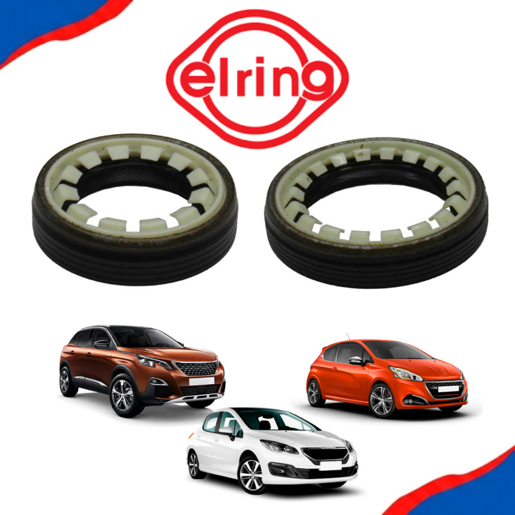Par Retentor Saída Semi Eixo Câmbio Peugeot 206 207 307 405 406 Citroen C3 Xsara Berlingo Elring