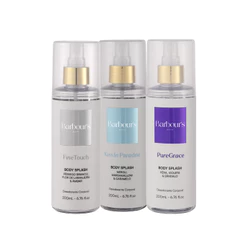 Kit Trio de Luxo Pure Grace Fine Touch e Kiss in Paradise Barbour's 200ML