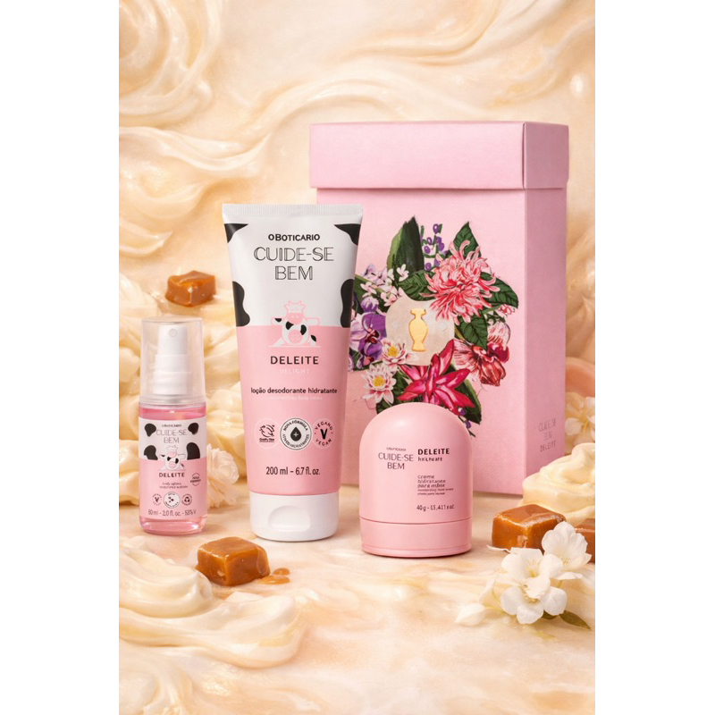 Kits Presentes O Boticario Coffee Seduction Egeo Dolce / Pessegura / Celebre / Egeo Choc / Floratta Red