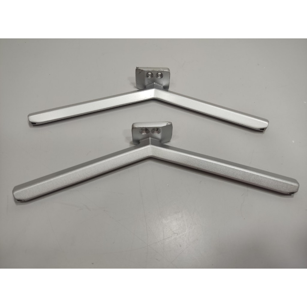 Par Pezinhos Tv Philips Smart Led 50pug7625-78 Lkl Prateado (Usado)