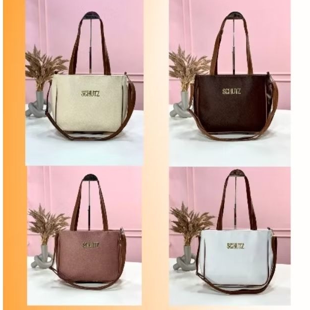 Bolsa Feminina Sacola Estilo Schutz Elegante e Charmosa