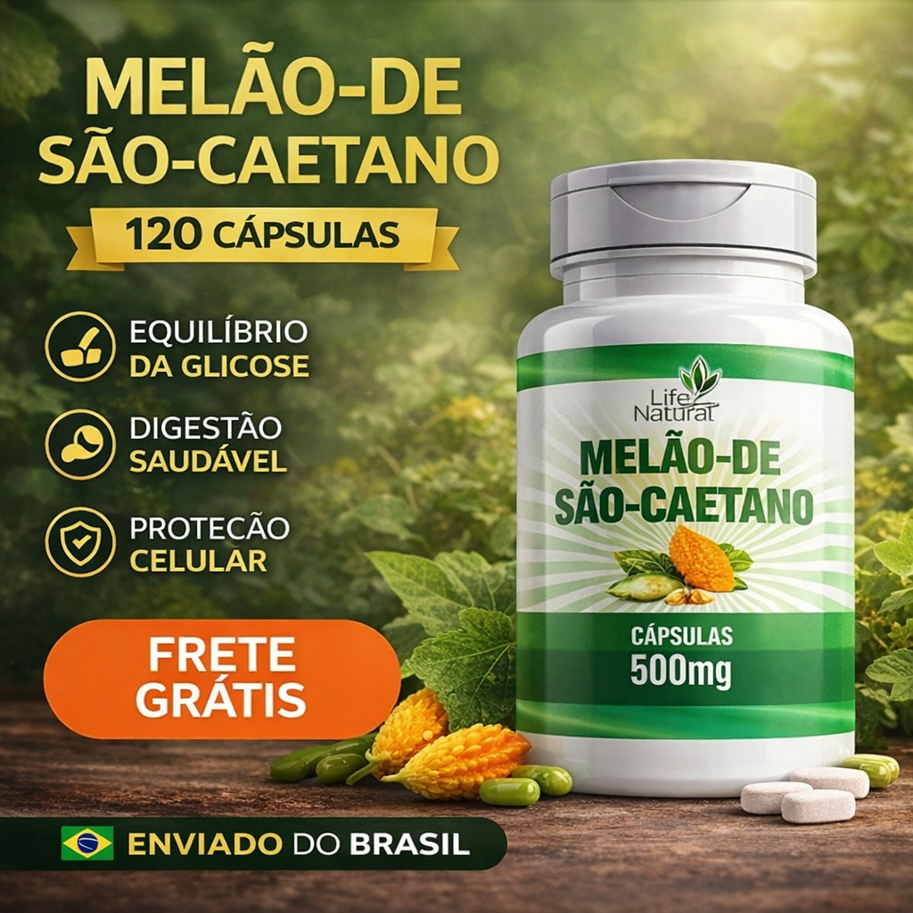 Melão de São Caetano  ORIGINAL -120 Cápsulas