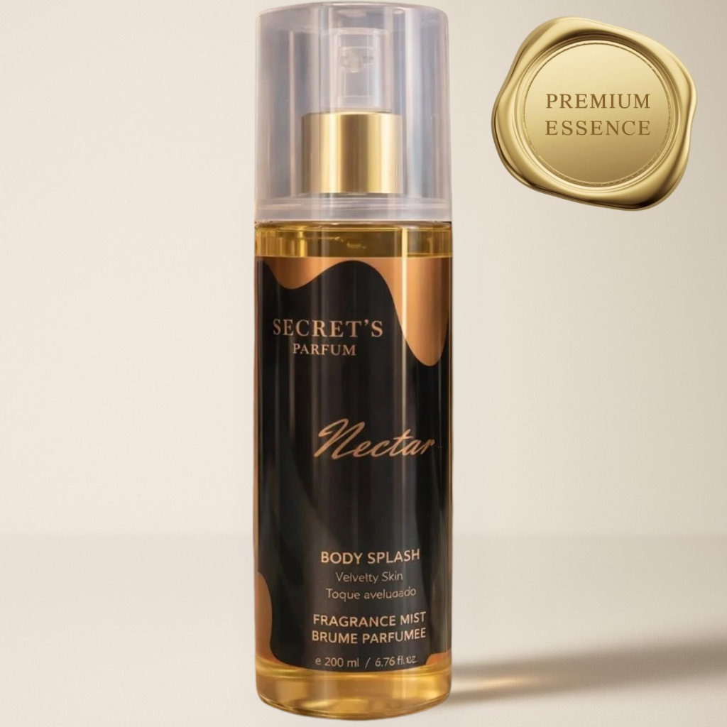 Body Splash Atheeri Néctar Secret´s Parfum 200ml - Fragrância Floral, Doce, Alta Fixação e Projeção — imagem 2 de 2