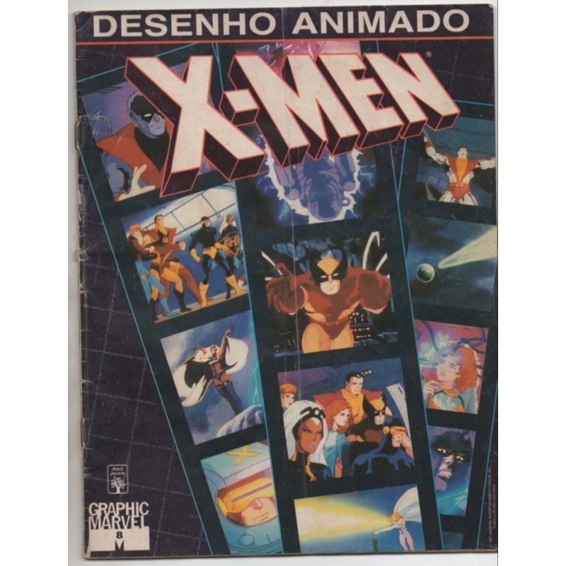 Graphic Marvel /abril N° 08 - Adaptação Do Desenho Animado dos X-men (1991) - Raridade