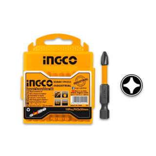 Jogo 10 Bits PH2 50 mm Ingco para Parafusadeira Impacto Phillips Estojo Montagem Manutenção em Oferta na Shopee