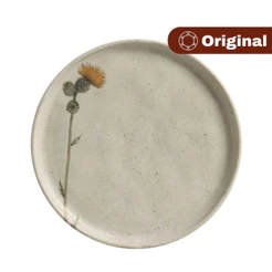 Prato Sobremesa de Pão em Stoneware Bio Campestre - Porto Brasil Original