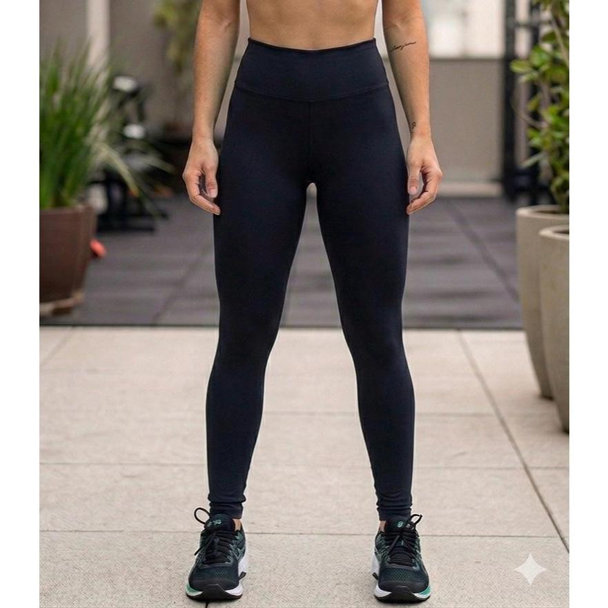 Calça Legging Feminina Academia Fitness Cintura Alta Confortável Modeladora Treino Musculação Sem Transparência
