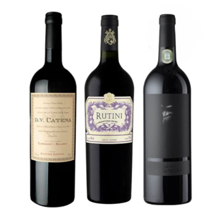 Kit 3 vinhos Alma negra,Hutini,Dv catena cabernet malbec envio imediato em Oferta na Shopee