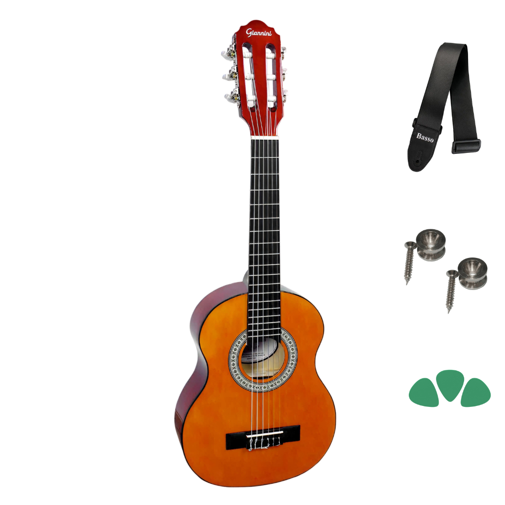 Violao Infantil Giannini 1/4 Nr Nt Nylon Natural
