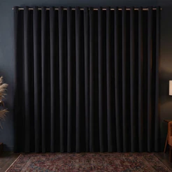 Cortina Blackout Tecido 6,00x2,50/6,00x2,80 Bloqueia 90 Porcento da Luz para Mais Conforto Exclusivo