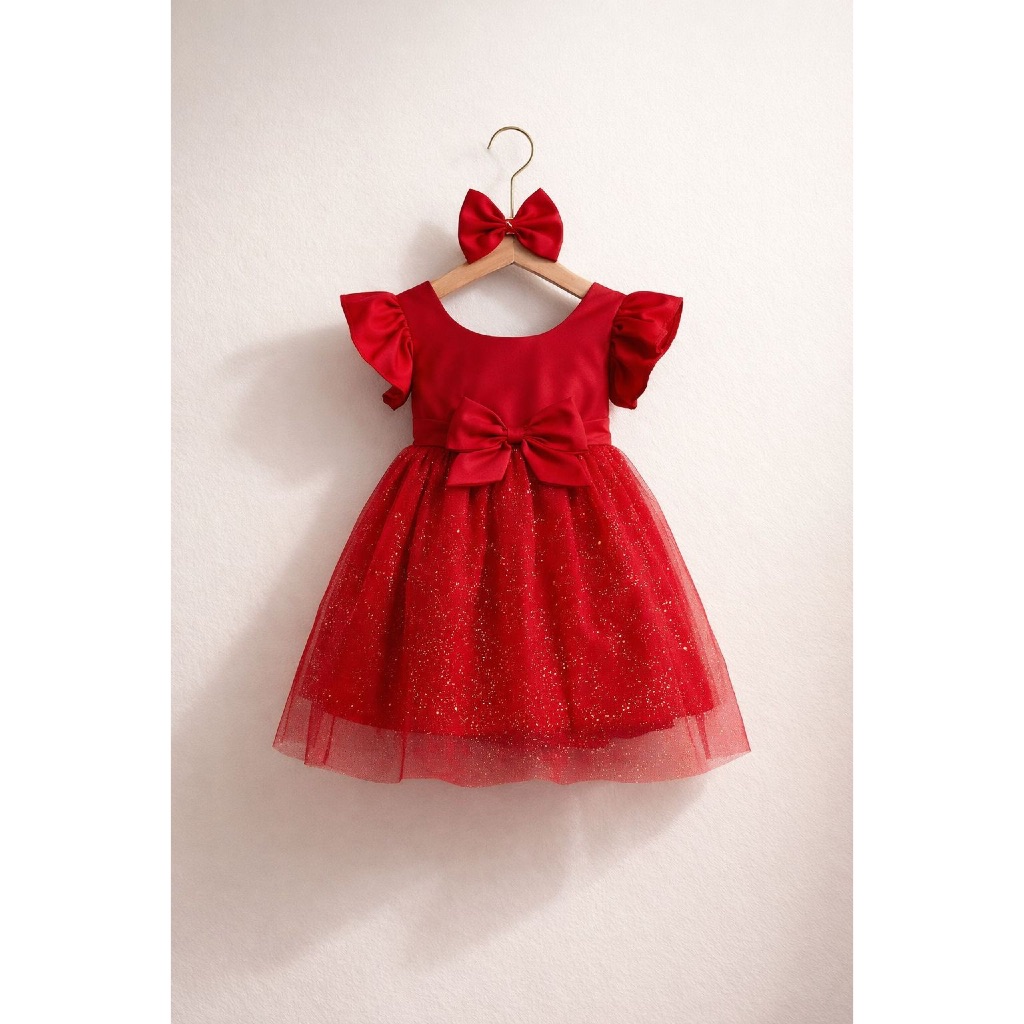 Vestido Bebê Menina 6 meses - 1 ano