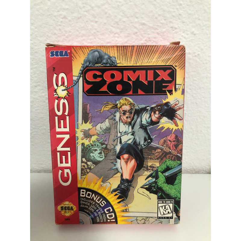 Comix Zone original Mega Drive