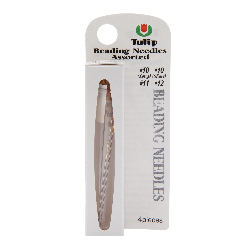Agulha de Mão para Bordar Miçangas Tulip TBN-013E Sortidas 04 Unidades