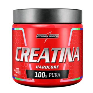 Creatina Integralmédica Hardcore Pote 300g em Oferta na Shopee