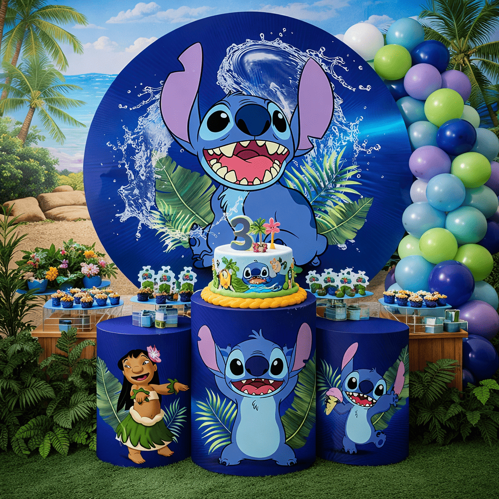 Kit Capa de Painel e Capas de Trio de Cilindros Tema Sti – Desenho Animado Meninos e Meninas em Oferta na Shopee