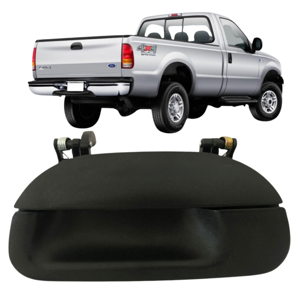 Maçaneta F250 Tampa Traseira Caçamba 1998 1999 2000 Até 2012