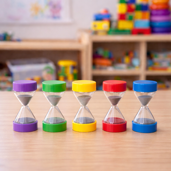 10 Ampulhetas 1 Minuto Plástico | Relógio de Areia Timer Temporizador para Escola Educação Jogos Crianças em Oferta na Shopee