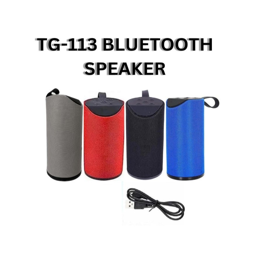 Caixa De Som Bluetooth Portátil Potente Pen Drive Usb Aux Fm Cor (1661)