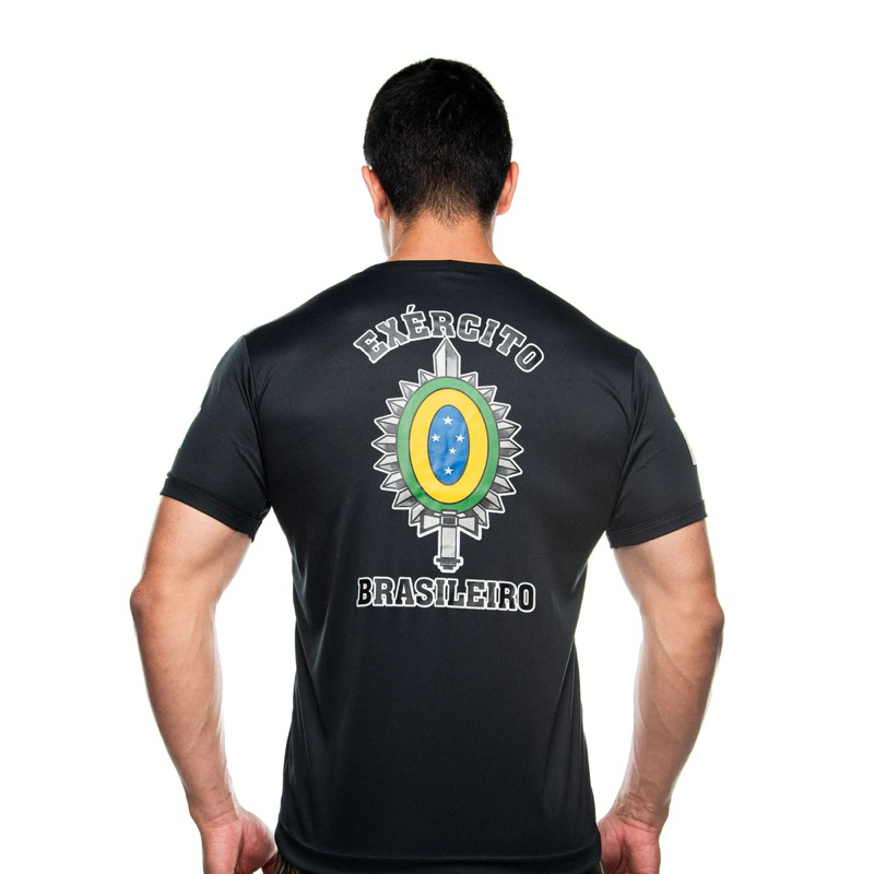 CAMISETA DRIFIT EB / INFANTARIA / ARTILHARIA / COMUNICAÇÕES / ENGENHARIA / CHOQUE PE